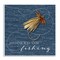 Stupell Industries Hooked On Fishing Hobby Wall Plaque By Holly Thomas Stein